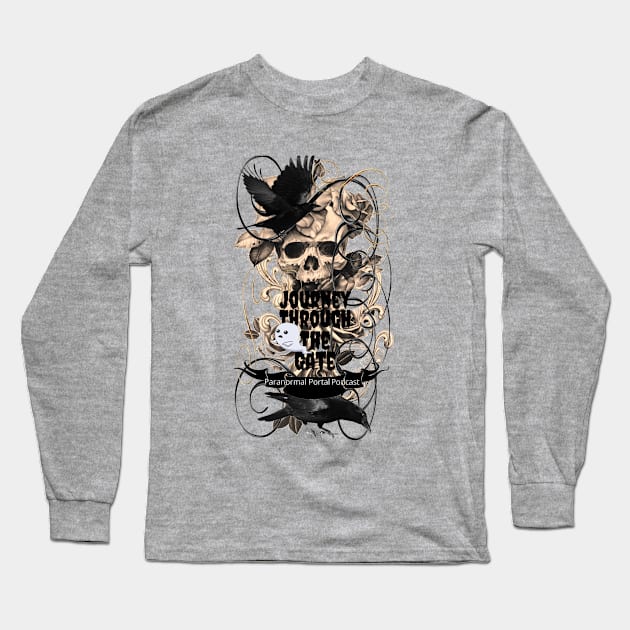 Ghost Skull Long Sleeve T-Shirt by Sysco